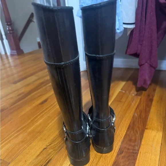 Michael Kors Rain Boots Size 7 - Picture 4 of 4